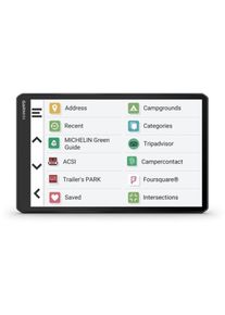 Garmin Camper 1095 MT-D Navigationssystem, mit fahrzeugspezifischer Routenführung