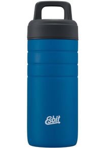 Esbit Majoris Thermobecher mit Isolierverschluss, Edelstahl, 0,45L, blau