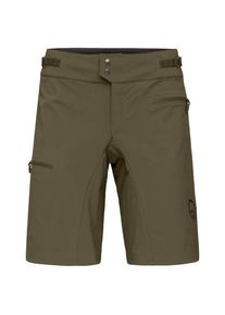 Norröna Norrøna Women's Fjørå Flex1 Light Shorts Cycling bottoms Women (L, brown/olive)