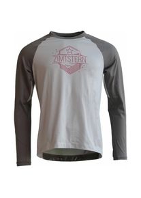 Zimtstern Pureflowz Shirt L/S Cycling jersey Men (S, grey)