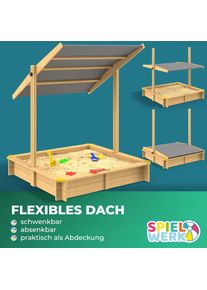 Spielwerk Arenero infantil Fritzi madera abeto 140x140x120cm UV50+