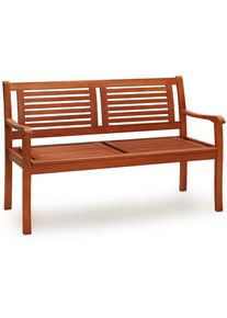 Casaria Tuinbank Bruin Eucalyptushout FSC -gecertificeerd 120x60x90cm