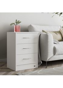 Casaria Nachtkastje Eloise 2 Stuks Wit 54x39x28cm