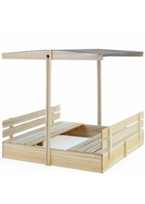 Spielwerk Arenero infantil Toni madera abeto 120x120x120cm UV50+