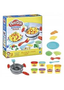 Set pasta modelabila Play-Doh Kitchen Creations, 6 culori, ustensile de bucatarie, 227g