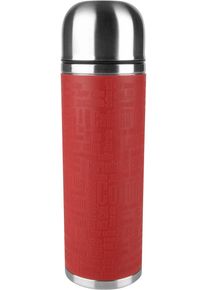 Emsa Senator Sleeve Isolierflasche, 1L, rot