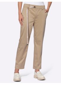 Heine Pantalon chino beige taille 34