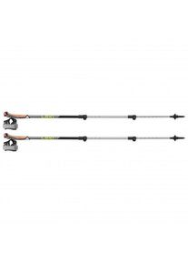 Leki Traveller Alu Nordic walking poles (90-130 cm, black/yellow)
