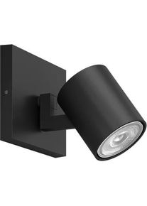 Philips Runner Aufbauspot, GU10, 20W, schwarz (929003204701)