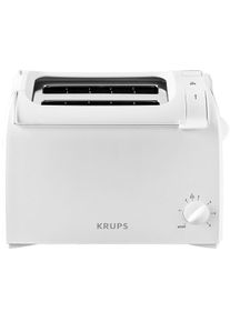 Krups Proaroma KH1511 Toaster, 700 W, 2 Scheiben, Hebe-Funktion, weiß