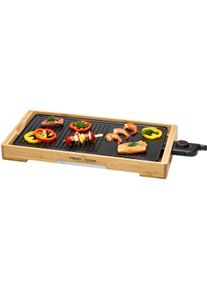 ProfiCook PC-TYG 1143 Teppanyaki-Grill, 2200 W, holz/schwarz (501143)
