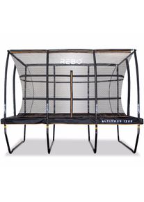 REBO Altitude Rectangle 8ft x 12ft Trampoline & Safety Enclosure - Altitude 1200