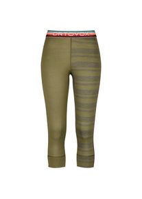 Ortovox Womens 185 RockNWool Short Pants Merino-ondergoed Dames (XL |olijfgroen)