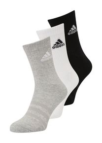 adidas Performance Șosete sport 'Cushioned Crew 3 Pairs' Bărbaţi gri, negru, alb, Mărimea 46-48