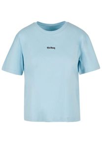 Miss Tee T-shirt 'Girl Gang' Femme bleu taille L