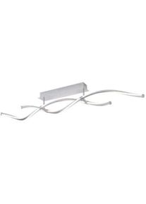 Paul Neuhaus Q-Malina LED Deckenleuchte, 40W, 4000lm, Smart Home, silber (6339-55)