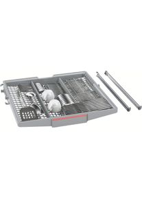 Bosch Siemens 00776689 Besteckschublade, Hellgrau mit Edelstahl-Inlay, Drahtdurchmesser Rahmen 5,3mm