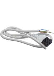 Bosch Siemens 00754544 Netzkabel verlängert, H05VV-F 3G1,5, ohne Stecker, 16A, 1200 mm, weltweit außer China, Identisches Ersatzteil mit Länge 3000 mm