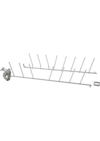 Bosch Siemens 11004956 Klappstachel, Unterkorb, vorne, silber