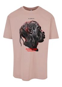 Mister Tee Koszulka 'Flying High' dla mężczyzn stary r&oacute;ż / czerwony / czarny Rozmiar L