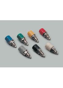 BKL Electronic Laborbuchse Buchse, Einbau ver, Elektronikkabel + Stecker, Blau
