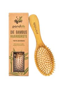 Pandoo, Haarbürste + Kamm, Bambus