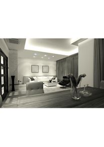 Kanlux, Wandleuchte + Deckenleuchte, 24414 SOREN L-BL Einbauleuchte (25 lm, GU10)