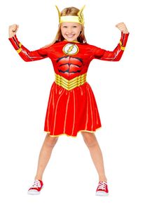 Amscan Déguisement The Flash Girl recyclé pour fille