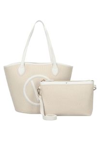 Valentino, Tasche, Covent Shopper Tasche 28.5 cm, Beige, (8 l)