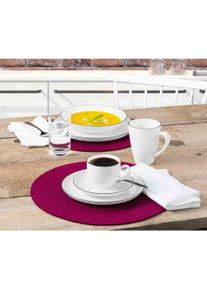 Seltmann Lido Black Line, Tasse, Weiss