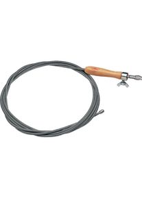 CABERE Rohrreinigungswelle L&auml;nge 5 m Wellen-&Oslash; 9 mm Krallen-&Oslash; 20 mm einlagig, Reinigungsutensil
