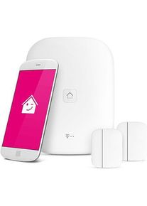 Telekom SmartHome Starter Paket WLAN Weiss zentrale Smart Home Steuereinheit, Smart Home Hub, Weiss