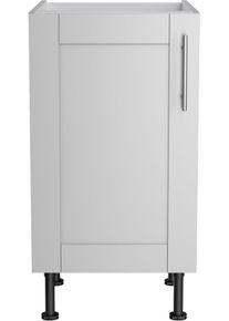 Kochstation Spülenschrank »KS-Ahus« Breite 45 cm in grau, Größe B/H/T: 45 cm x 87 cm x 58,4 cm