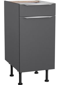 Kochstation Unterschrank »KS-Aken« in grau, Größe B/H/T: 40 cm x 87 cm x 58,4 cm