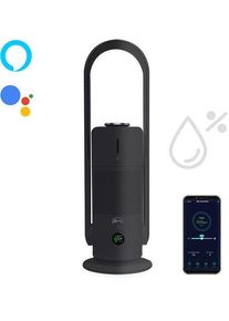 DJIVE Flowmate ARC Humidifier 3in1 Purificateur d'air, humidificateur et ventilateur | Metallic Grey