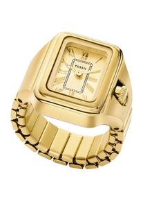 Fossil Dames Analoog horloge 'RAQUEL' goud / zwart One Size