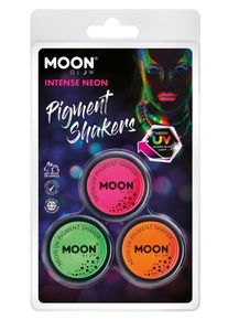 Smiffys Shaker de pigment de maquillage UV néon
