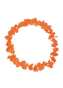 Funny Chaîne de fleurs de fête de football Orange Pays-Bas