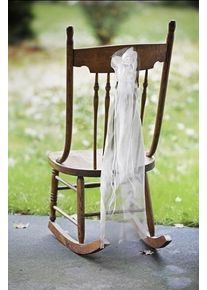 partydeco 2 passants de chaise en champagne 90cm