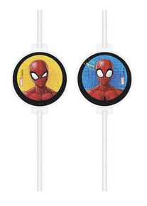 Procos 4 pailles Spiderman