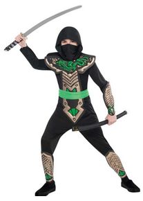 Amscan Ninja dragon warrior boy costume