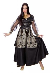 Robe Aaliyah Bollywood En Noir