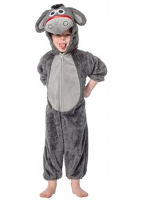 Plush donkey costume for children