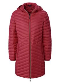 MYBC - Daunen-Long-Steppjacke, pink, Gr. 38, Kunstfaser
