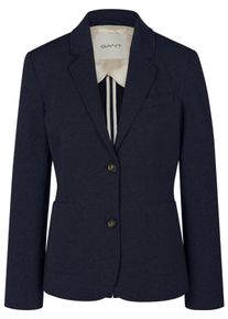 Gant - Blazer, blauw, Maat 38, katoen