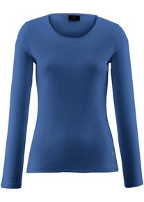 Bogner - Rundhals-Shirt Modell Nasha, blau, Gr. 48, Baumwolle