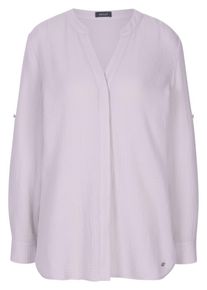 Peter Hahn Basler - Long-Bluse, lila, Gr. 40, Baumwolle