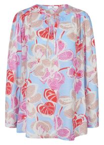 Peter Hahn - Bluse zum Schlupfen, blau, Gr. 40, Baumwolle