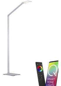 Paul Neuhaus Q-Hannes LED-Stehleuchte, 7W, 864lm, Smart Home, aluminium (487-95)