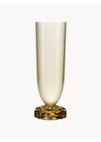 Kartell Komplet kieliszków do szampana Jellies Family, 4 elem. Zielony Ø 6 x W 17 cm